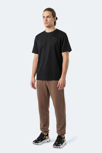 Slazenger ZEGNA Erkek Siyah Tişört - Thumbnail