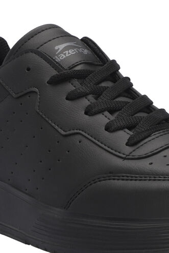 Slazenger ZEKKO Sneaker Erkek Ayakkabı Siyah - Siyah - Thumbnail