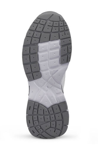 Slazenger ZELLA Kadın Spor Ayakkabıları Beyaz - Gümüş - Thumbnail