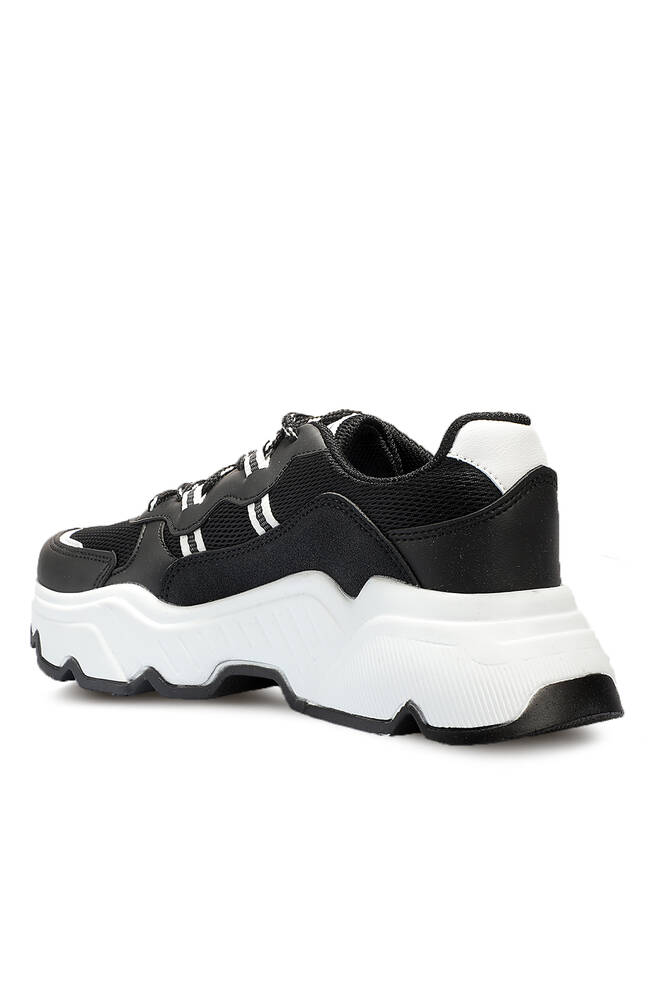 Slazenger ZELPHA Sneaker Kadın Ayakkabı Siyah - Beyaz