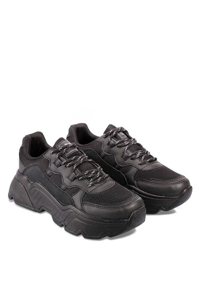 Slazenger ZELPHA Women's Sneaker Shoes Black - Black
