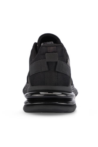 Slazenger ZEND Erkek Spor Ayakkabıları Siyah - Siyah - Thumbnail