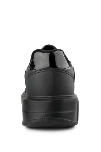 Slazenger ZENIA Sneaker Kadın Ayakkabı Siyah - Siyah - Thumbnail