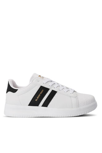 Slazenger - Slazenger ZENO Sneaker Erkek Ayakkabı Beyaz - Siyah