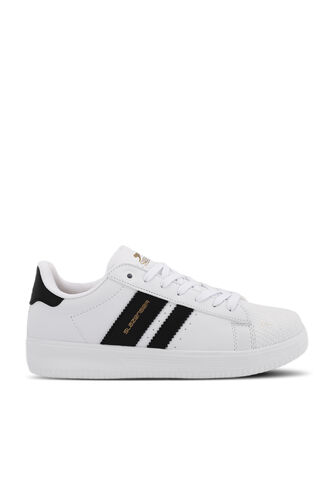 Slazenger - Slazenger ZENO Sneaker Kadın Ayakkabı Beyaz - Siyah
