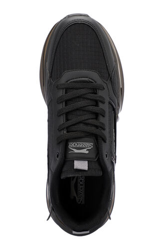 Slazenger ZENON Sneaker Erkek Ayakkabı Siyah - Siyah - Thumbnail