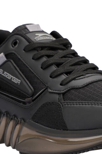 Slazenger ZENON Sneaker Erkek Ayakkabı Siyah - Siyah - Thumbnail