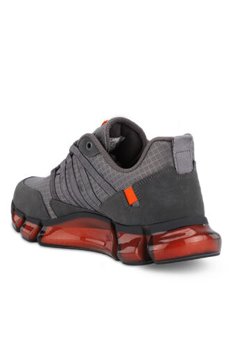 Slazenger ZEPH Erkek Spor Ayakkabıları Koyu Gri - Thumbnail