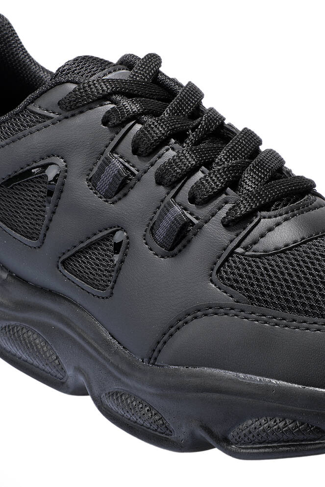 Slazenger ZERAH Sneaker Kadın Ayakkabı Siyah - Siyah