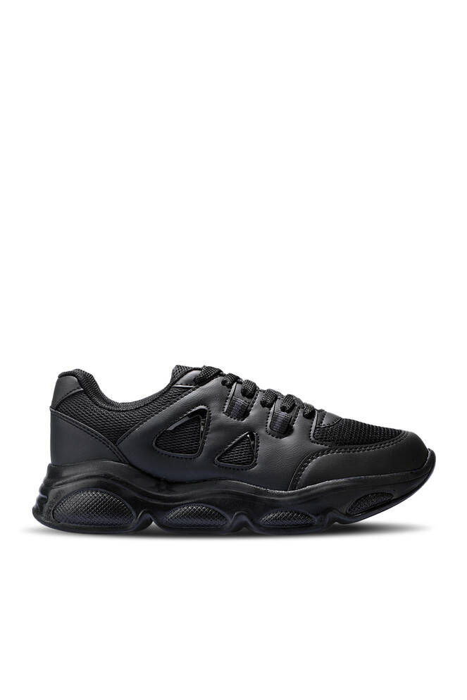 Slazenger ZERAH Sneaker Kadın Ayakkabı Siyah - Siyah