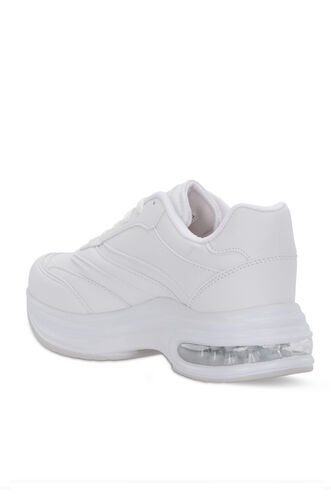 Slazenger ZERDA Kadın Beyaz Günlük Spor Ayakkabısı - Thumbnail