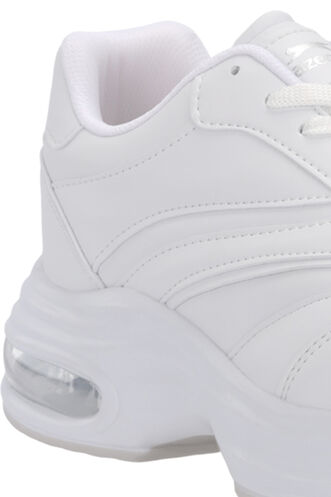 Slazenger ZERDA Kadın Beyaz Günlük Spor Ayakkabısı - Thumbnail