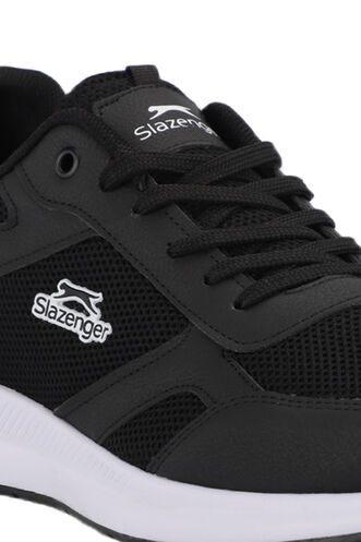 Slazenger ZERO Erkek Spor Ayakkabıları Siyah - Beyaz - Thumbnail