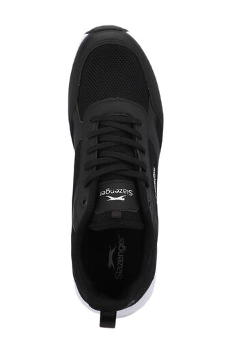 Slazenger ZERO Erkek Spor Ayakkabıları Siyah - Beyaz - Thumbnail