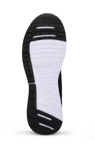 Slazenger ZERO Erkek Spor Ayakkabıları Siyah - Beyaz - Thumbnail