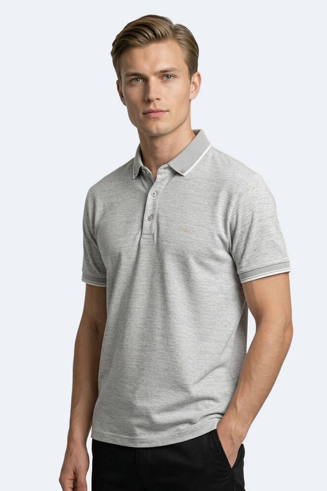 Slazenger ZERU Erkek Gri Tişört