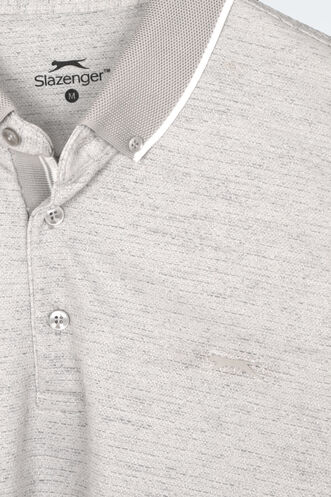 Slazenger ZERU Erkek Gri Tişört - Thumbnail
