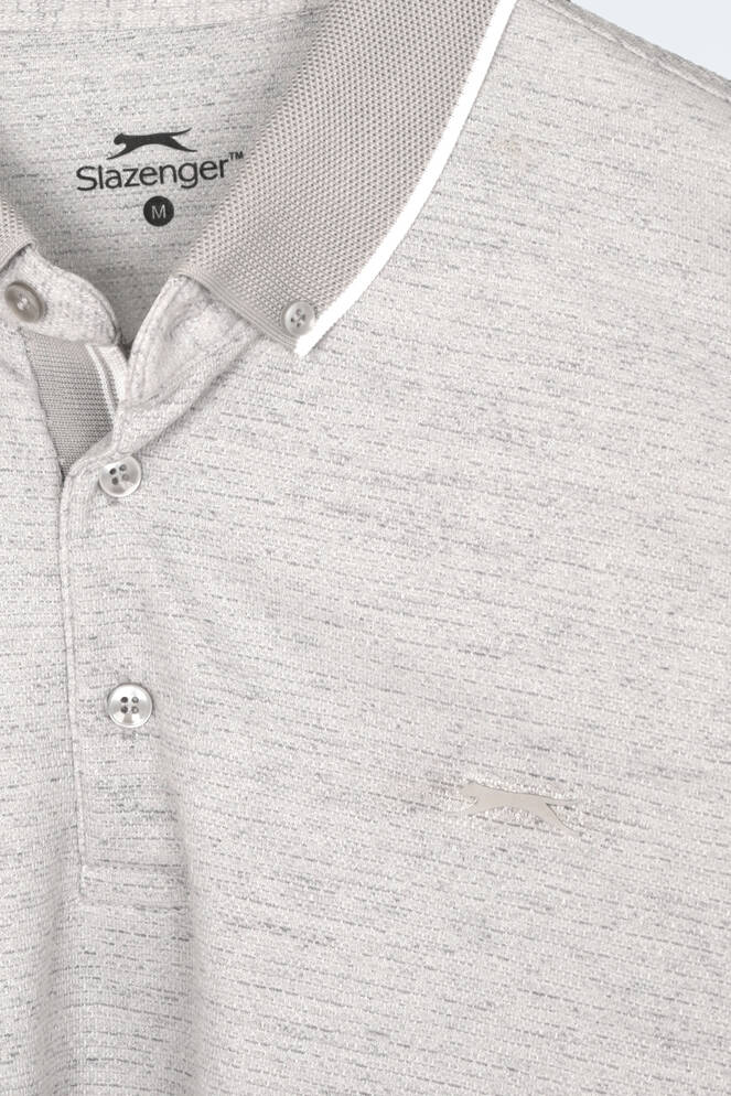 Slazenger ZERU Erkek Gri Tişört