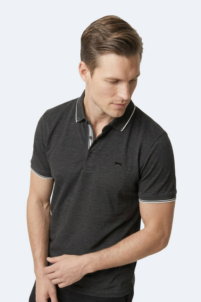 Slazenger ZERU Erkek Siyah Tişört