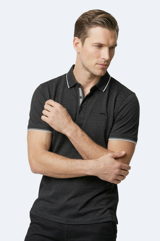 Slazenger ZERU Erkek Siyah Tişört