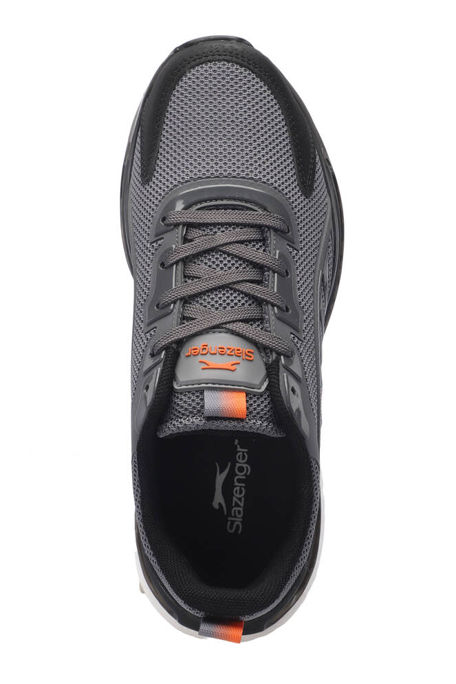 Slazenger ZEUS Erkek Spor Ayakkabısı Koyu Gri - Turuncu