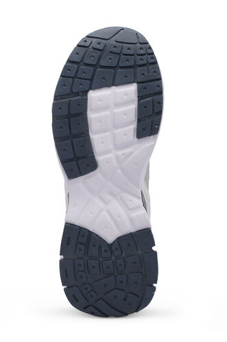 Slazenger ZEX Erkek Spor Ayakkabısı Beyaz - Lacivert - Thumbnail