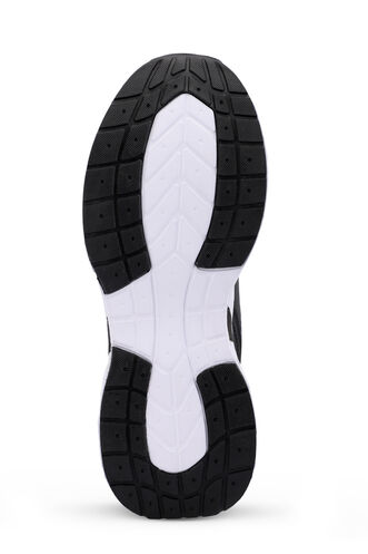 Slazenger ZEX Erkek Spor Ayakkabıları Siyah - Beyaz - Thumbnail