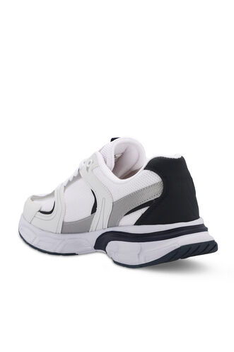 Slazenger ZEX Kadın Spor Ayakkabısı Beyaz - Lacivert - Thumbnail