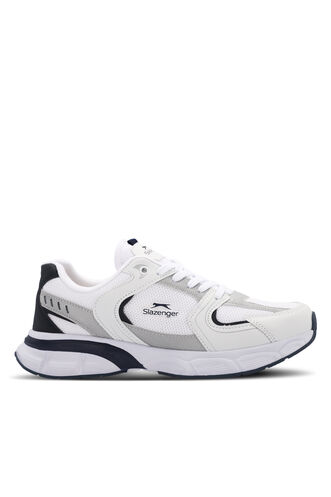 Slazenger ZEX Men's Sneaker Shoes White - Navy - Thumbnail