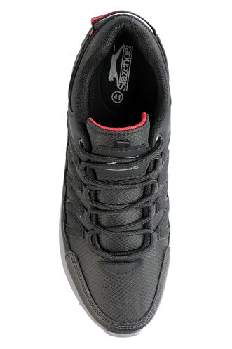 Slazenger ZHUBIN Erkek Sneaker Ayakkabı Siyah - Kırmızı - Thumbnail