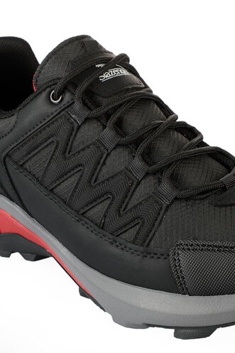 Slazenger ZHUBIN Men's Sneaker Black - Red - Thumbnail