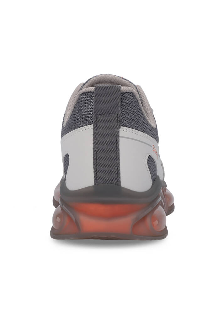 Slazenger ZIGOR Erkek Sneaker Ayakkabıları Gri - Turuncu