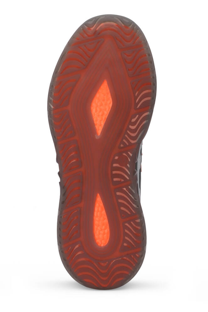 Slazenger ZIGOR Erkek Sneaker Ayakkabıları Gri - Turuncu