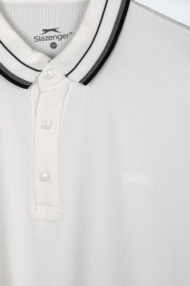Slazenger ZINOVIA Erkek Beyaz Tişört