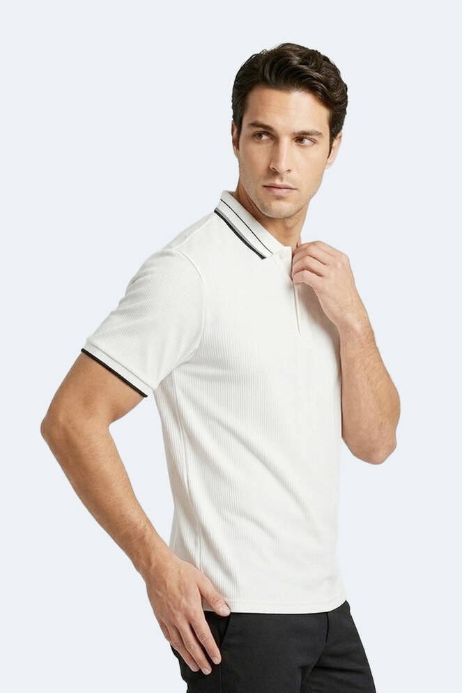 Slazenger ZINOVIA Erkek Beyaz Tişört