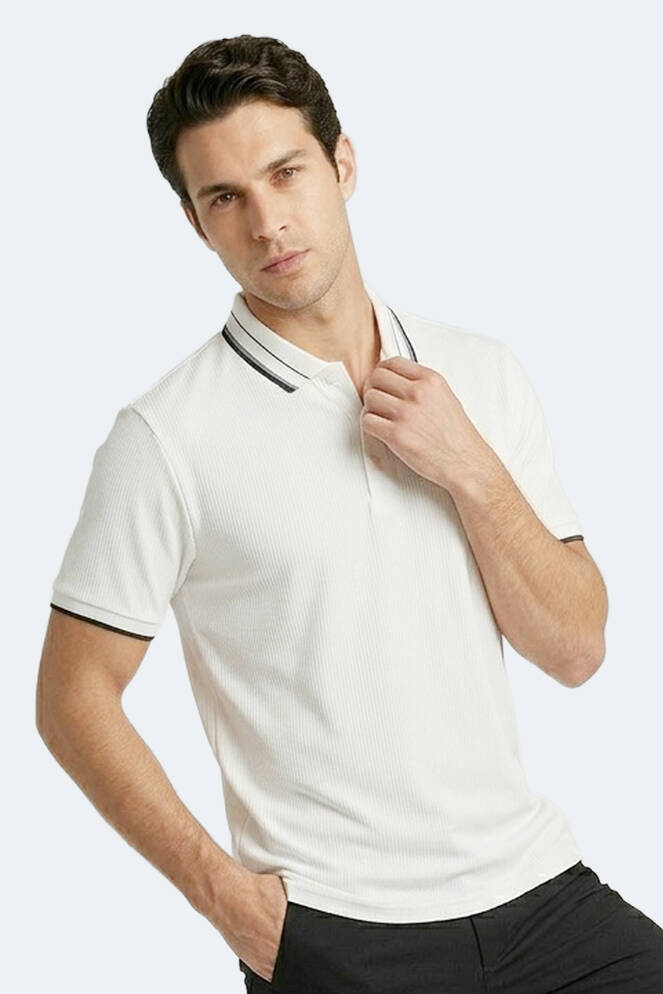 Slazenger ZINOVIA Erkek Beyaz Tişört