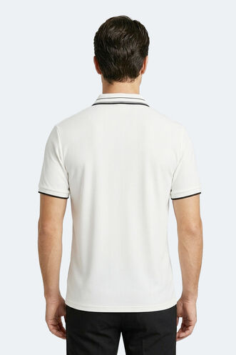 Slazenger ZINOVIA Erkek Beyaz Tişört - Thumbnail