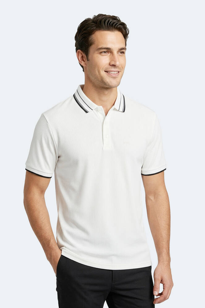 Slazenger ZINOVIA Erkek Beyaz Tişört