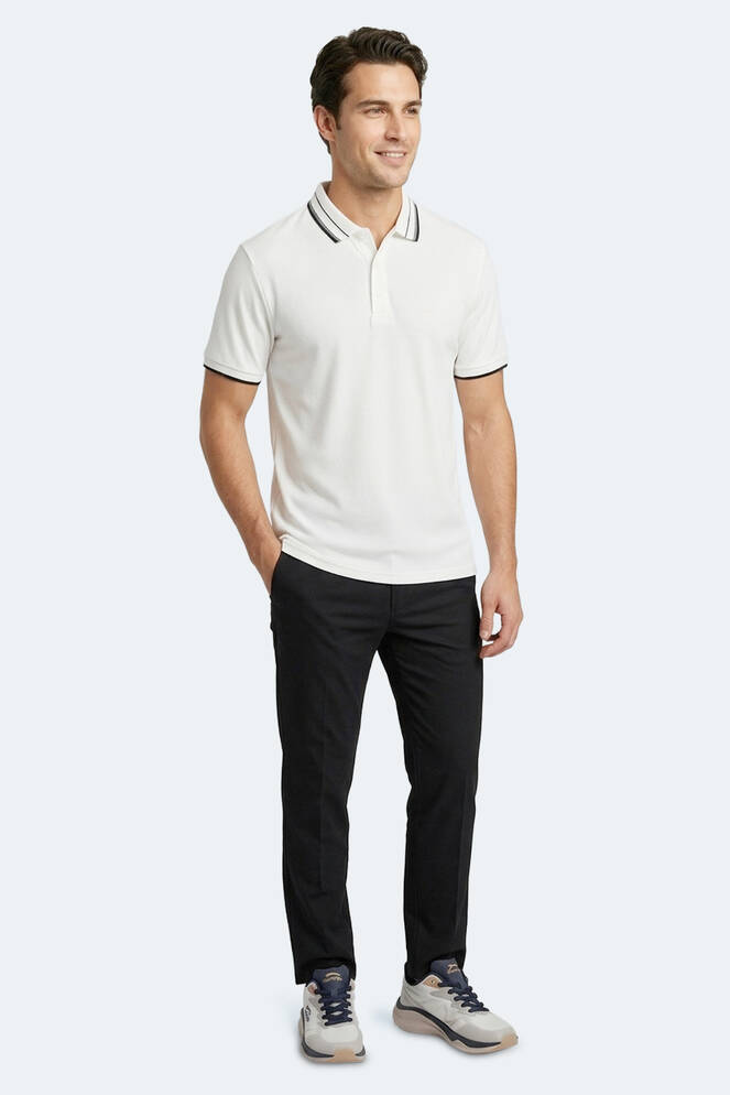 Slazenger ZINOVIA Erkek Beyaz Tişört