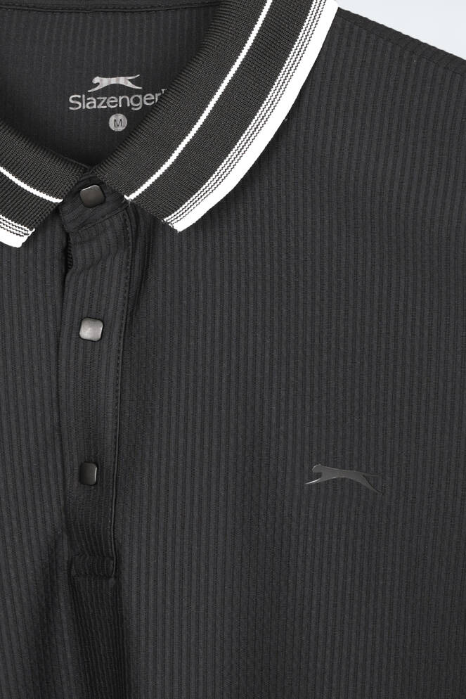 Slazenger ZINOVIA Erkek Siyah Tişört