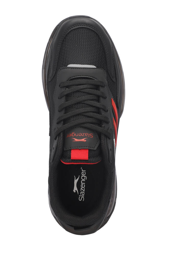 Slazenger ZION Erkek Sneaker Ayakkabıları Siyah - Kırmızı