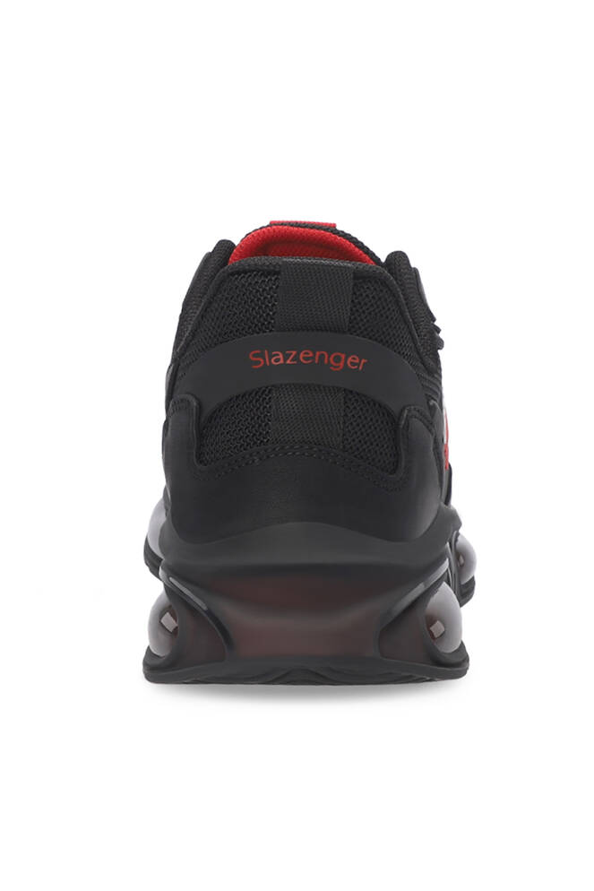 Slazenger ZION Erkek Sneaker Ayakkabıları Siyah - Kırmızı