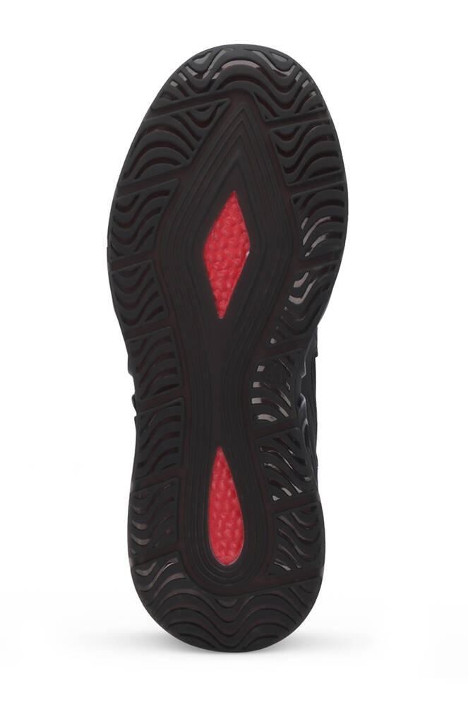 Slazenger ZION Erkek Sneaker Ayakkabıları Siyah - Kırmızı
