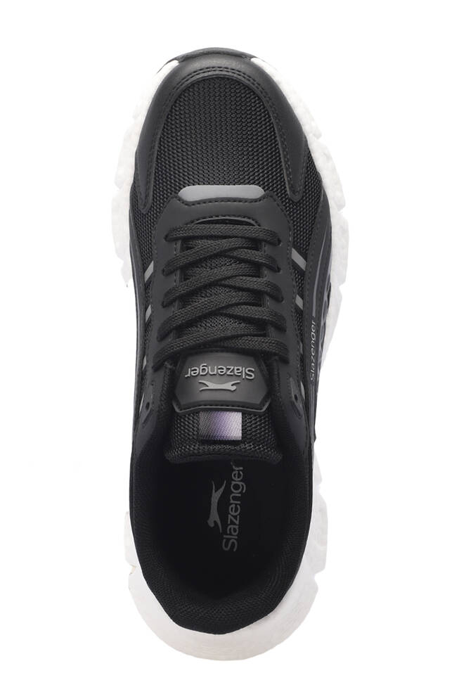 Slazenger ZIPLINE Erkek Spor Ayakkabısı Siyah - Koyu Gri