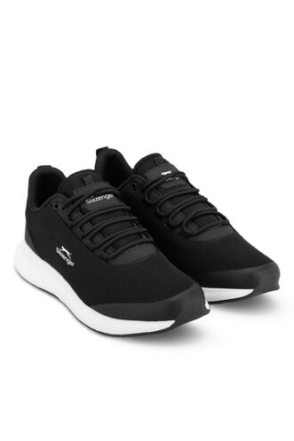 Slazenger ZITA Kadın Sneaker Ayakkabı Siyah - Beyaz - Thumbnail
