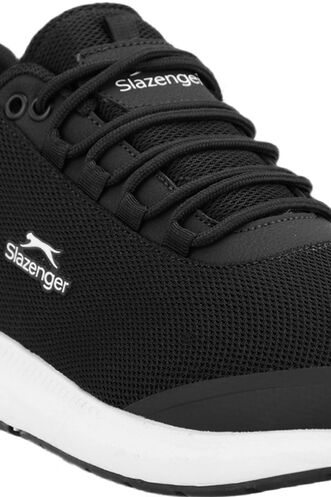 Slazenger ZITA Kadın Sneaker Ayakkabı Siyah - Beyaz - Thumbnail