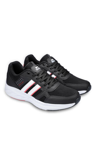 Slazenger ZOJA Sneaker Erkek Ayakkabı Siyah - Thumbnail