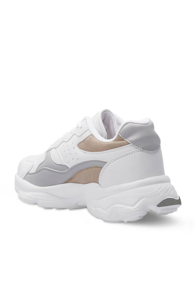 Slazenger ZOLA Kadın Spor Ayakkabısı Beyaz - Gri