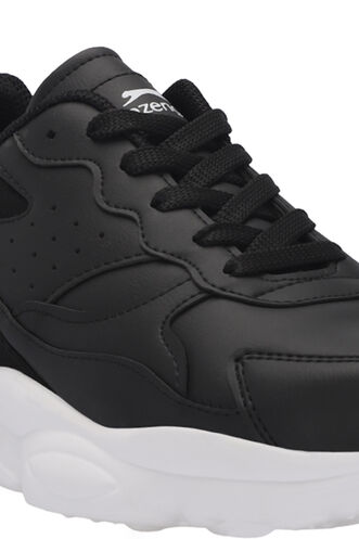 Slazenger ZOLA Kadın Spor Ayakkabısı Siyah - Beyaz - Thumbnail