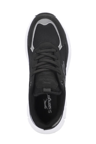 Slazenger ZOSIA Kadın Spor Ayakkabıları Siyah - Koyu Gri - Thumbnail